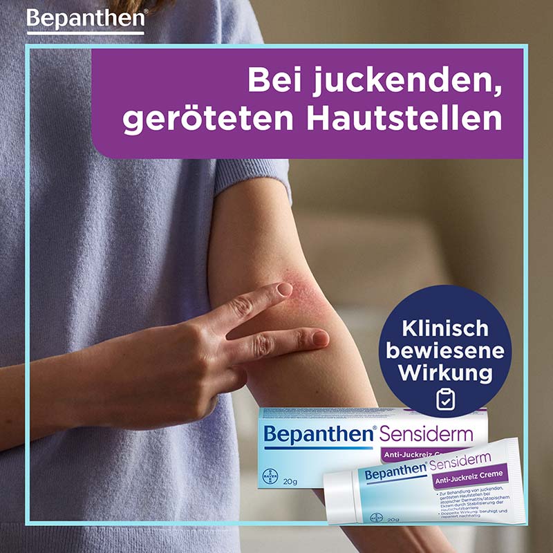 Bepanthen Sensiderm Anti-Juckreiz-Creme 50 g Creme