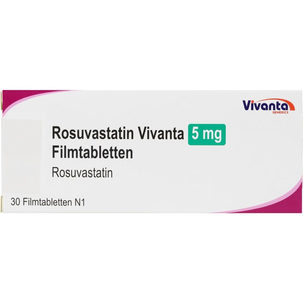 Rosuvastatin Vivanta 5 mg 30 St Filmtabletten