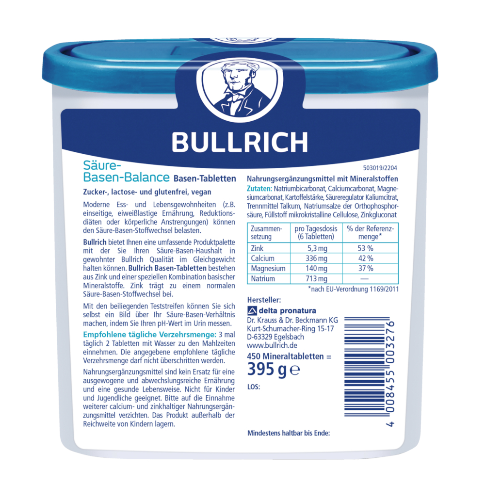 BULLRICH Säure-Basen-Balance  450 St Tabletten