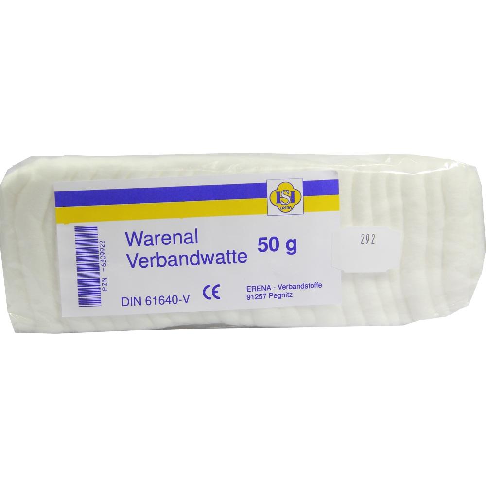 WARENAL Verbandwatte 50 g Watte