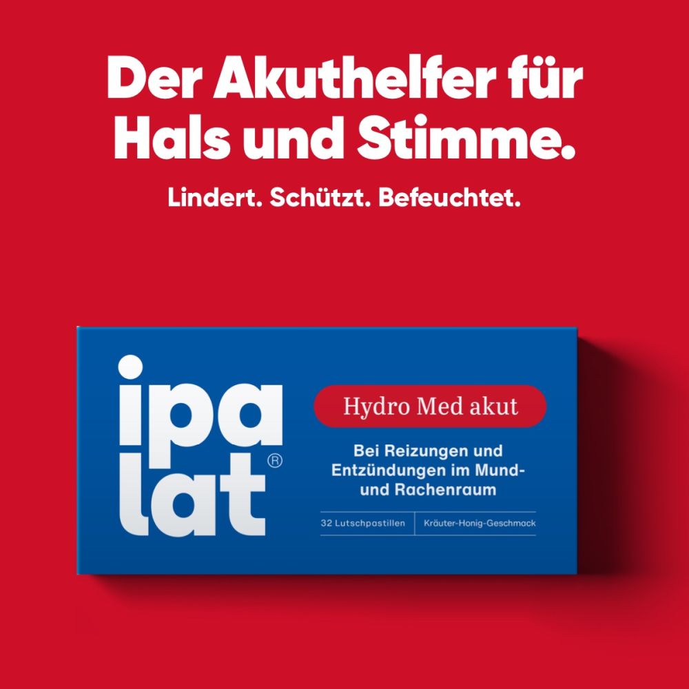 ipalat Hydro Med akut 32 St Lutschpastillen