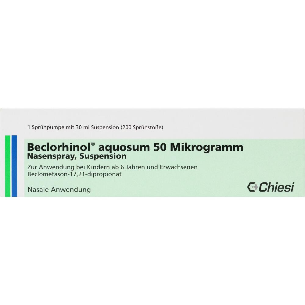 Beclorhinol aquosum 50 Mikrogramm 1X30 ml Nasendosierspray