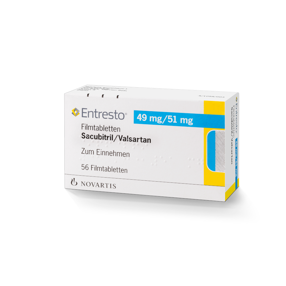 Entresto 49mg/51mg 56 St Filmtabletten