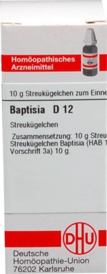 BAPTISIA D 12 Globuli 10 g Globuli