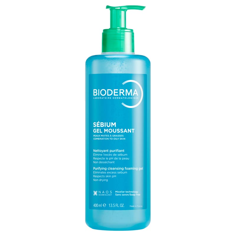 BIODERMA SEBIUM GEL MOUSSANT  400 ml Gel