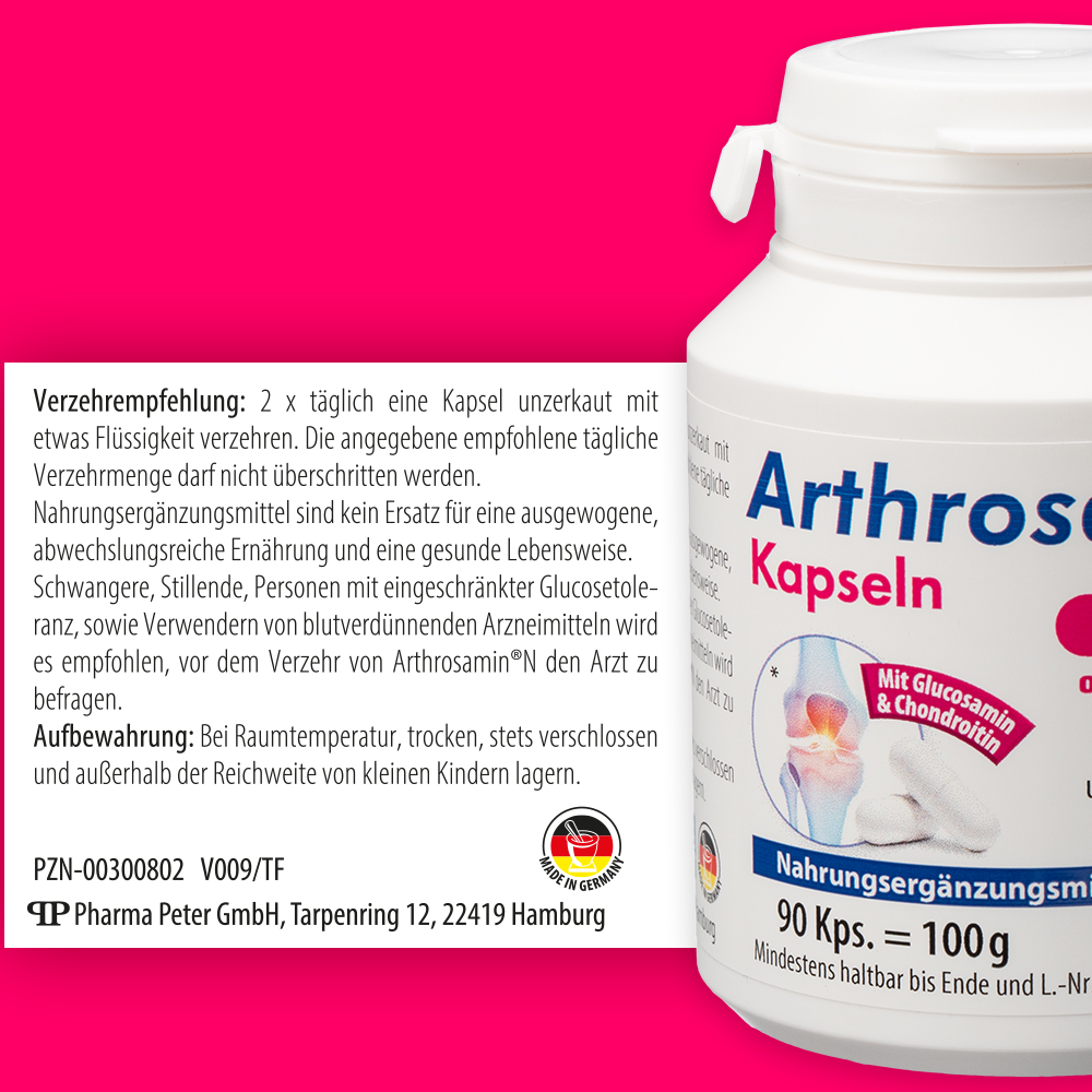 ARTHROSAMIN N Kapseln 90 St Kapseln