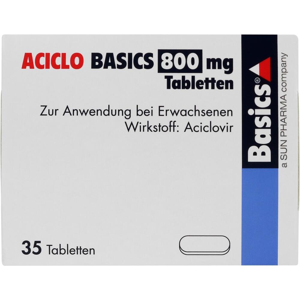 Aciclo BASICS 800mg 35 St Tabletten