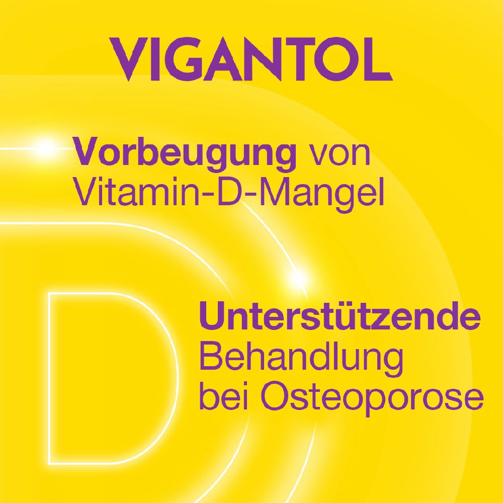 VIGANTOL 1.000 I.E. Vitamin D3  50 St Tabletten