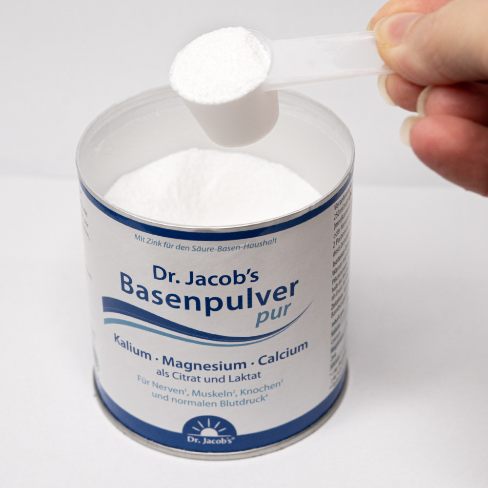 Dr. Jacob's Basenpulver pur Basen-Citrat-Laktat + Mineralstoffe