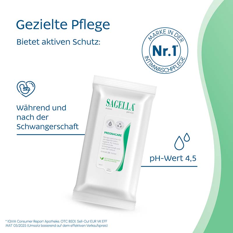 SAGELLA Active 15 Tücher 15 St Tücher