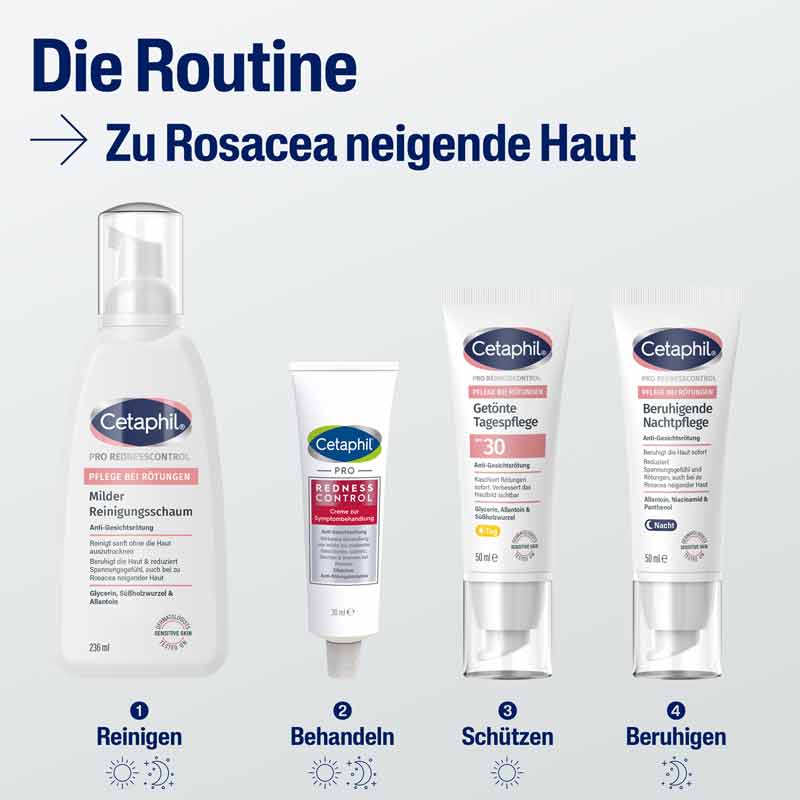 Cetaphil PRO Redness Control getönte Tagespflege SPF 30 50 ml Creme