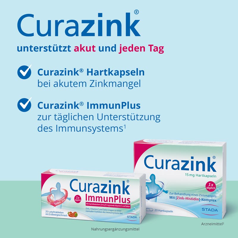 Curazink ImmunPlus 20 St Lutschtabletten