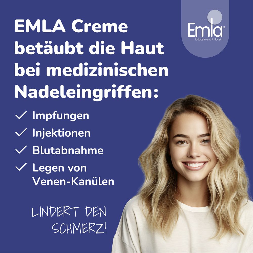 Emla 25 Mg/g + 25 Mg/g Creme + 12 Tegaderm  5X5 g Creme