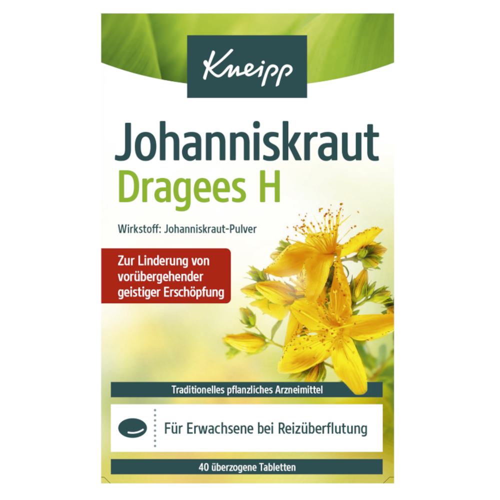 Kneipp Johanniskraut Dragees H 40 St Überzogene Tabletten