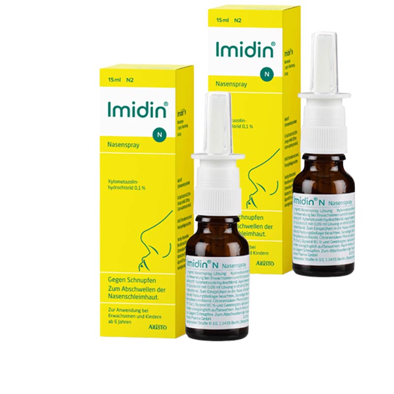 Imidin N 15ml Doppelpack 2X15 ml Nasenspray