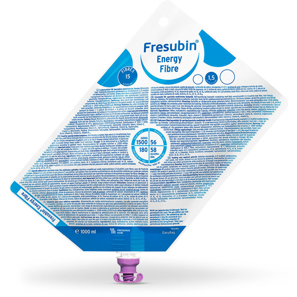 Fresubin Energy Fibre Easy Bag 1000 ml Flüssigkeit