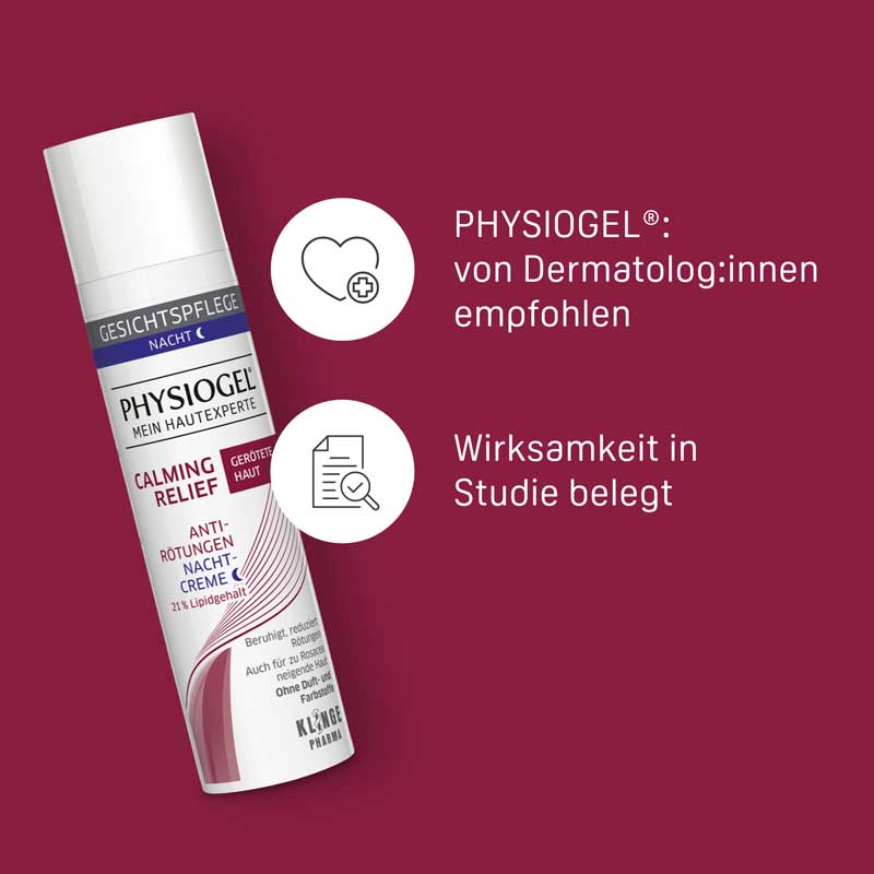 PHYSIOGEL CALMING RELIEF ANTI-RÖTUNGEN NACHT-CREME 40 ml Creme