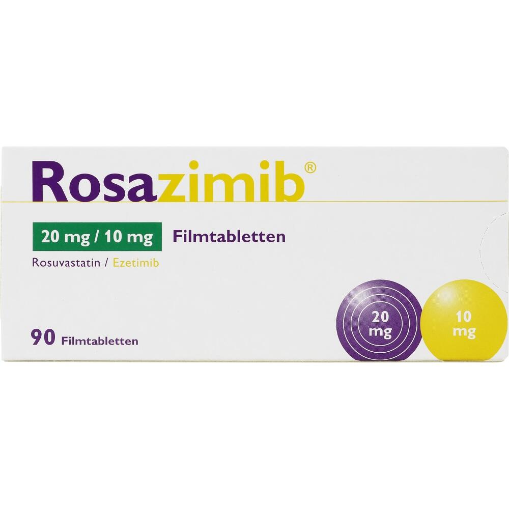 Rosazimib 20 mg/10 mg 90 St Filmtabletten