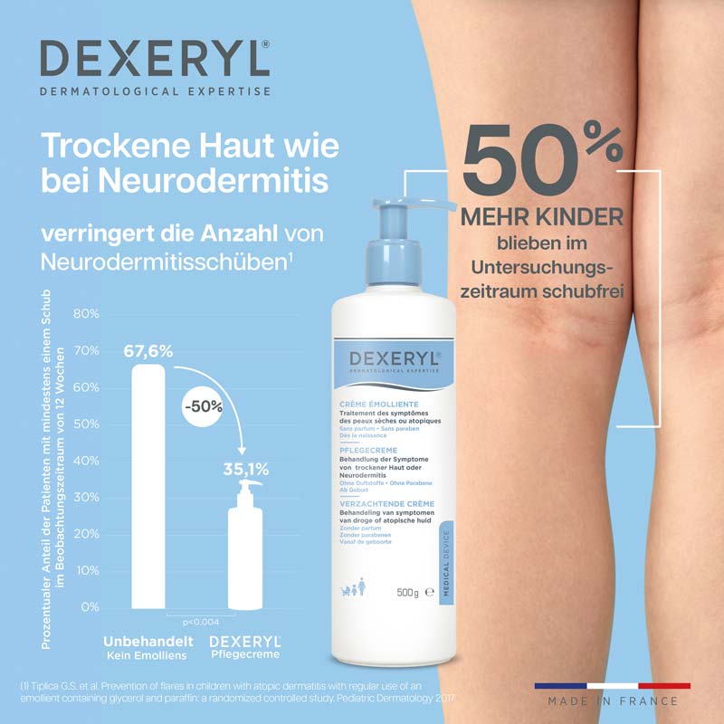 DEXERYL PFLEGECREME 500 g Creme