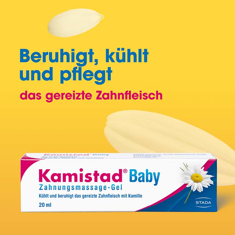 Kamistad Baby Zahnungsmassage-Gel 20 ml Gel