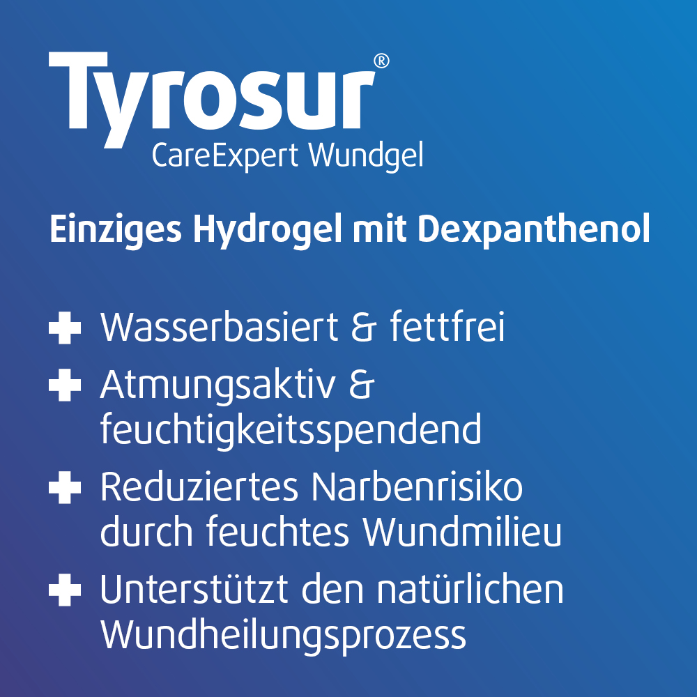 Tyrosur CareExpert Wundgel 25 g Gel
