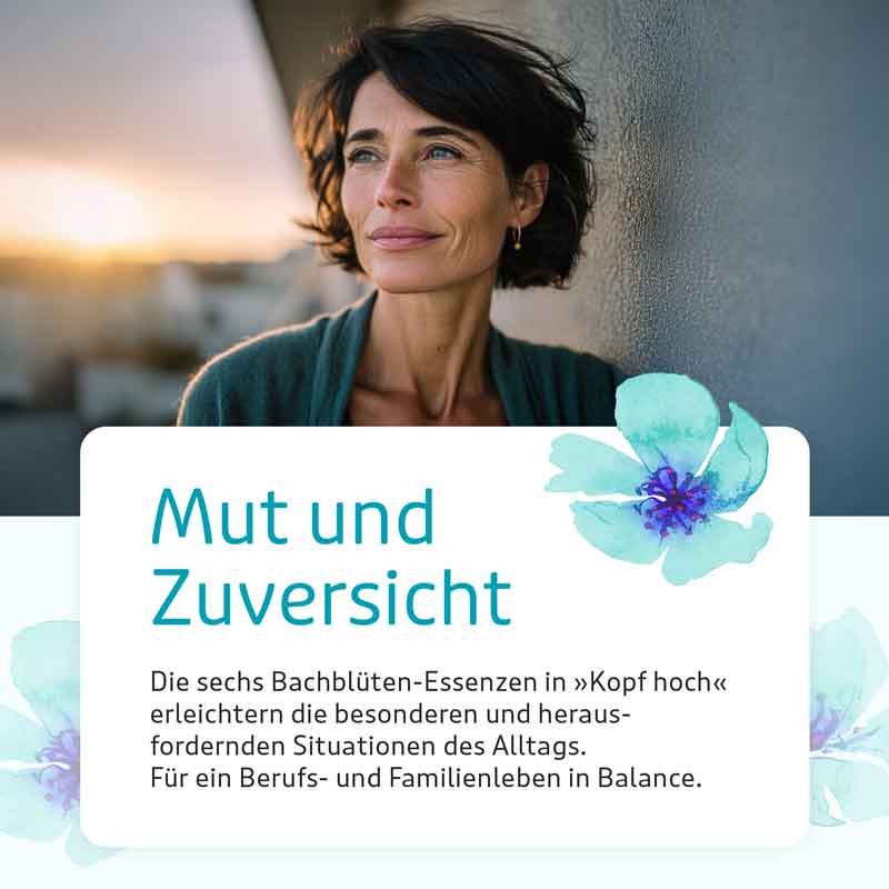 MURNAUERS Bachblüten KOPF HOCH Bonbons  50 g Bonbons