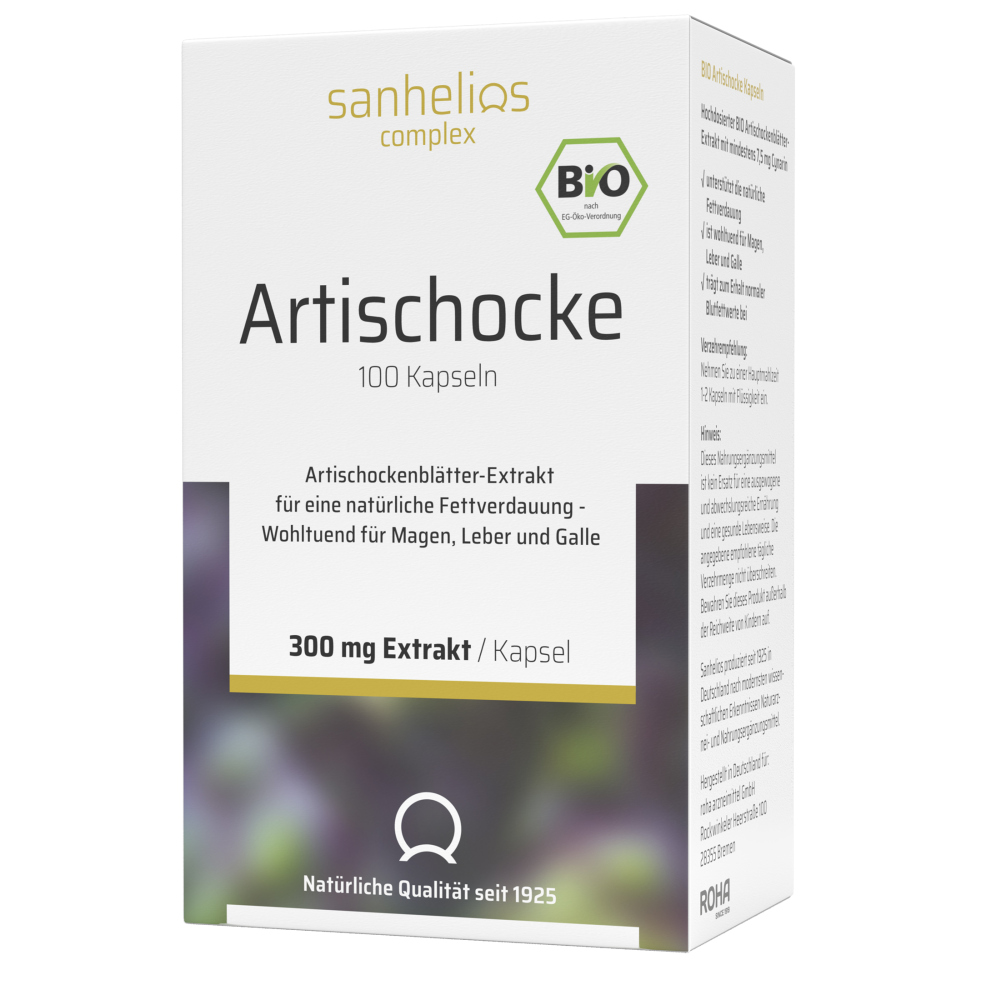 sanhelios complex Artischocke 100 St Kapseln