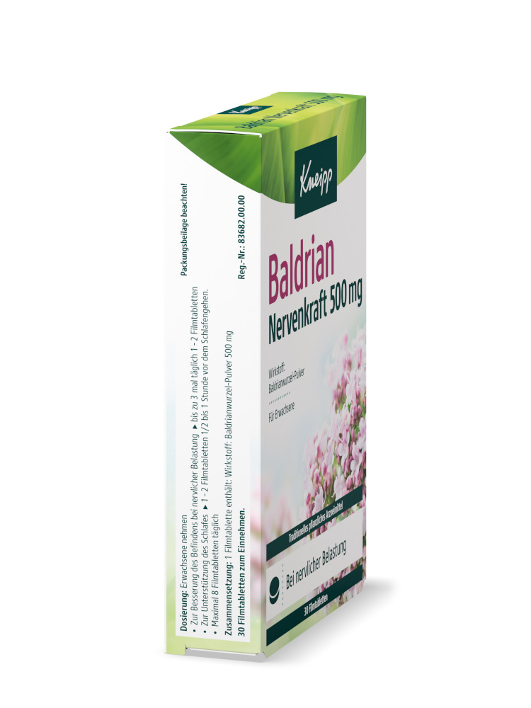 Kneipp Baldrian Nervenkraft 30 St Filmtabletten