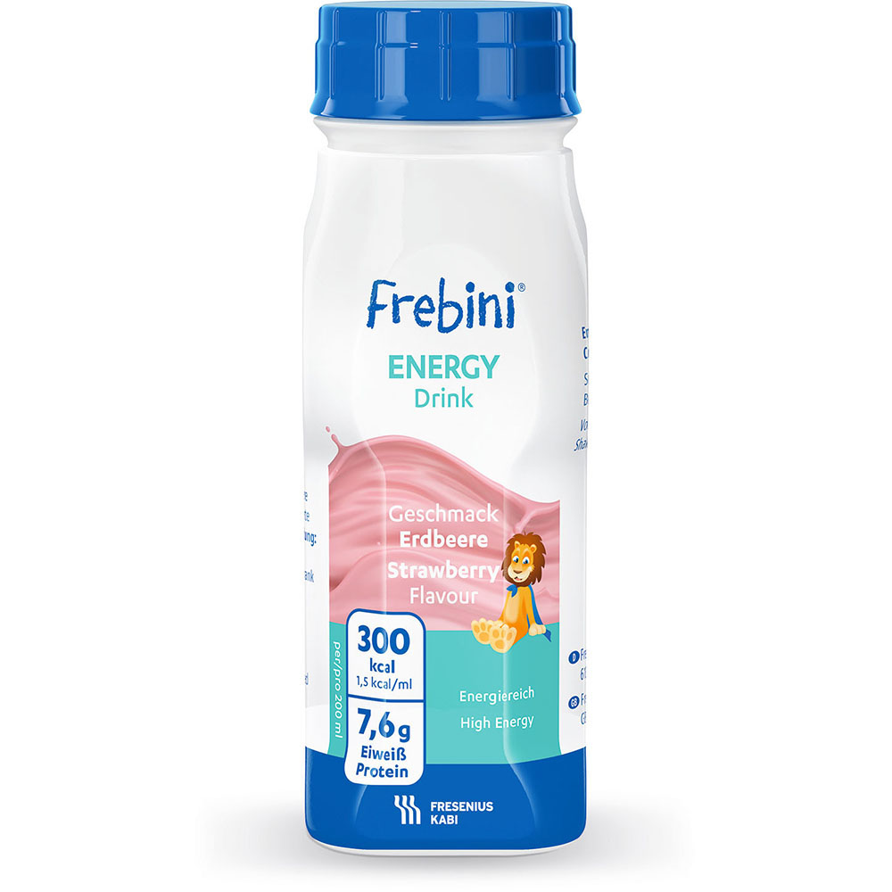 Frebini Energy Trinknahrung Erdbeere 6X4X200 ml Fl&uuml;ssigkeit