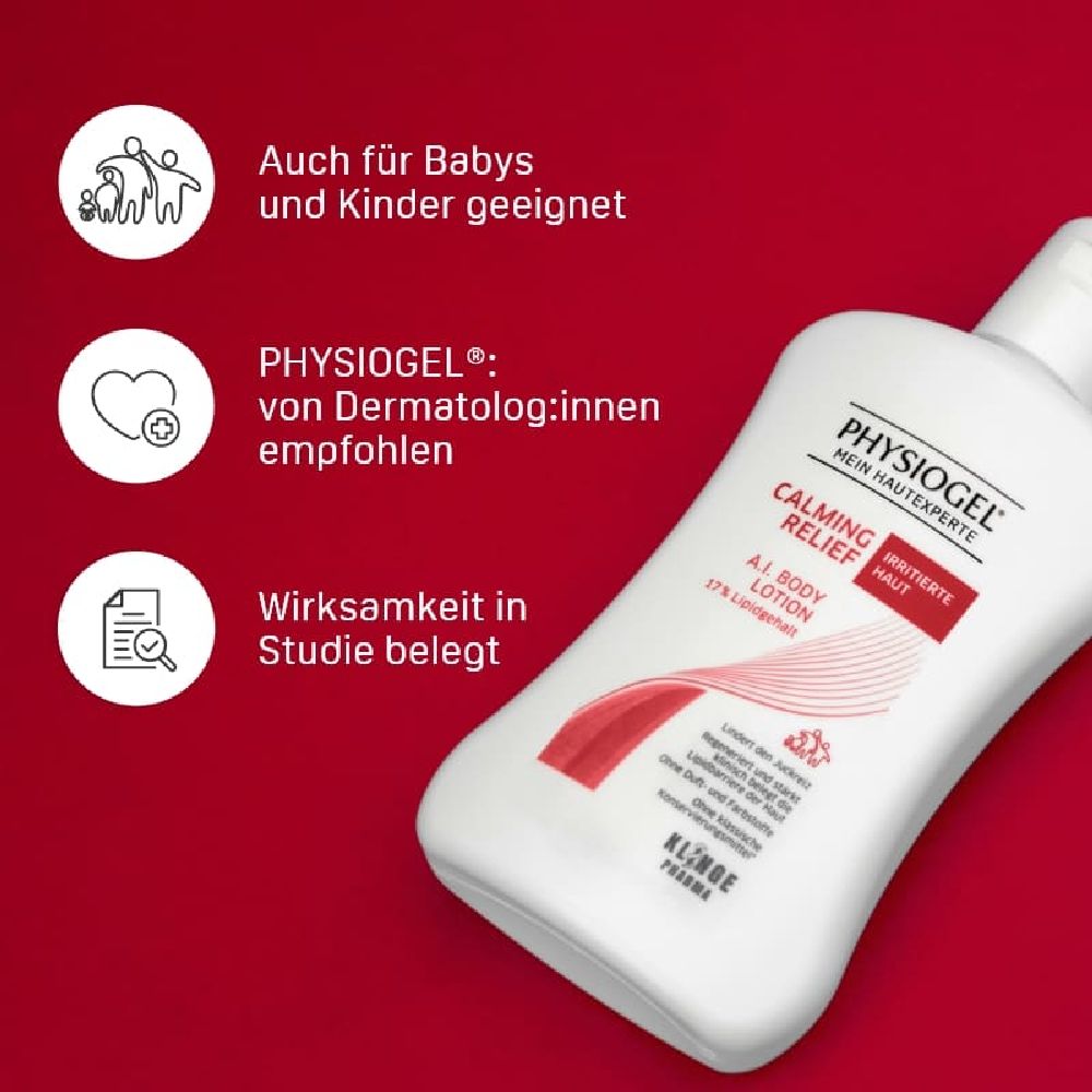 PHYSIOGEL CALMING RELIEF A.I. Kids Bodylotion: Basispflege bei Neurodermitis 200 ml Lotion