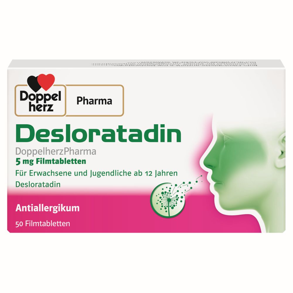 Doppelherz Pharma Desloratadin 5mg 50 St Filmtabletten