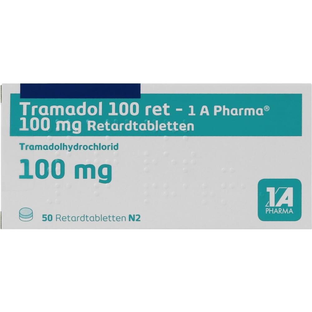 Tramadol 100 ret-1 A Pharma 50 St Retard-Tabletten