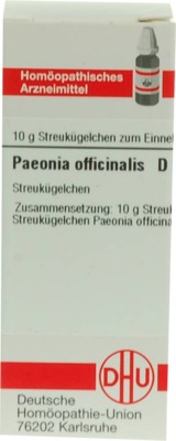 PAEONIA OFFICINALIS D 6 Globuli 10 g Globuli