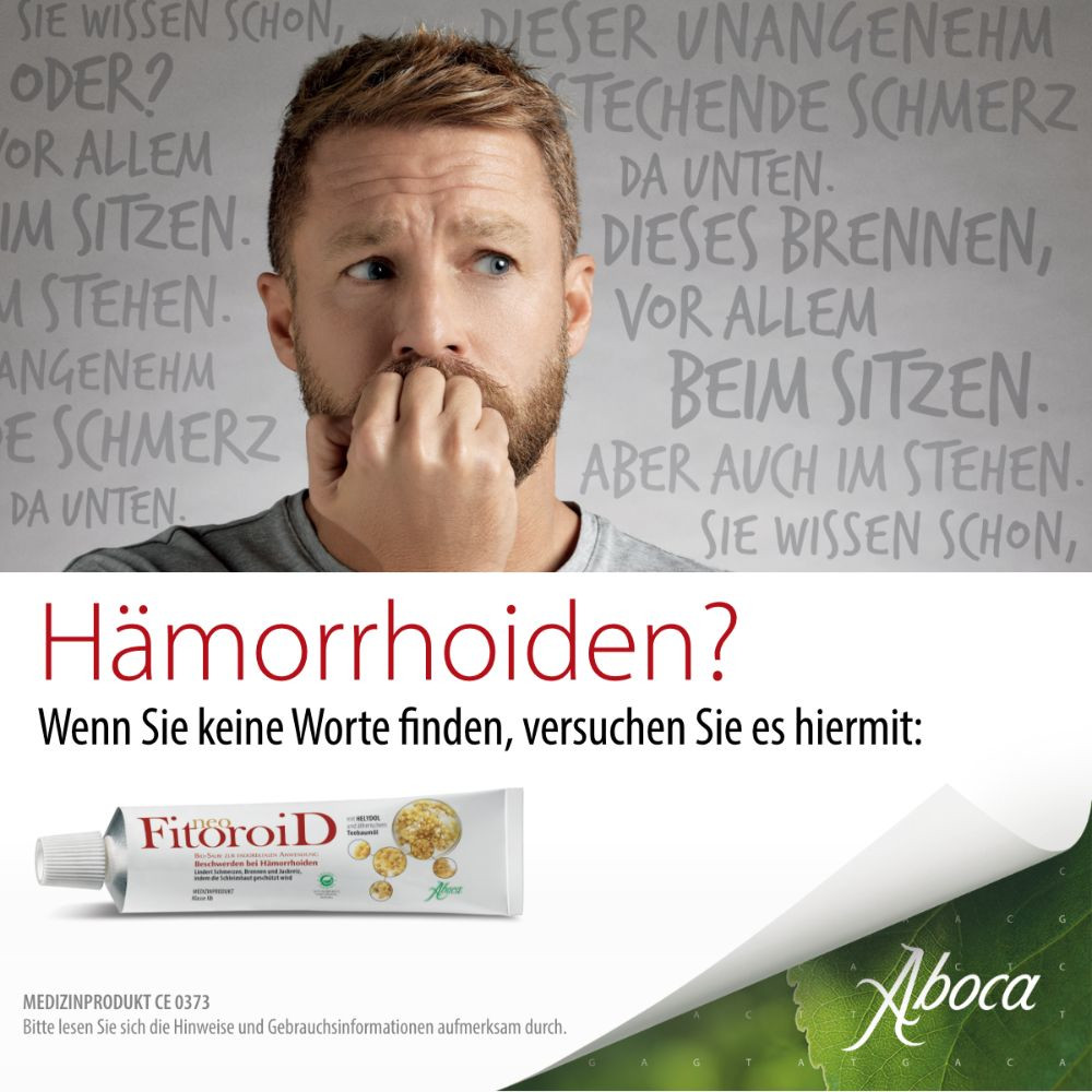 neoFitoroiD bei Hämorrhoiden 40 ml Salbe
