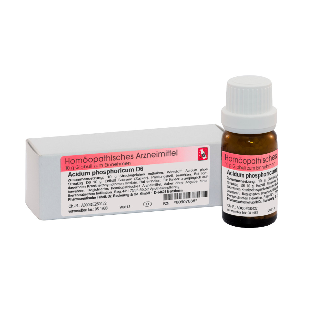 ACIDUM PHOSPHORICUM D 6 Globuli 10 g Globuli