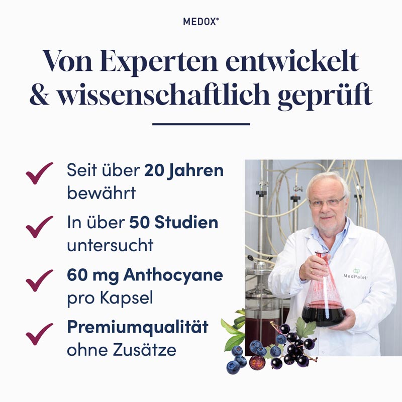 MEDOX MIT ANTHOCYANEN 30 St Kapseln
