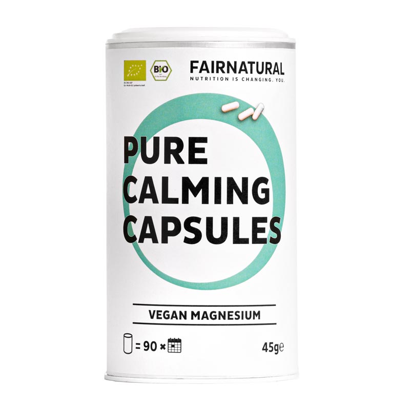 PURE CALMING CAPSULES VEGAN MAGNESIUM 90 St Kapseln