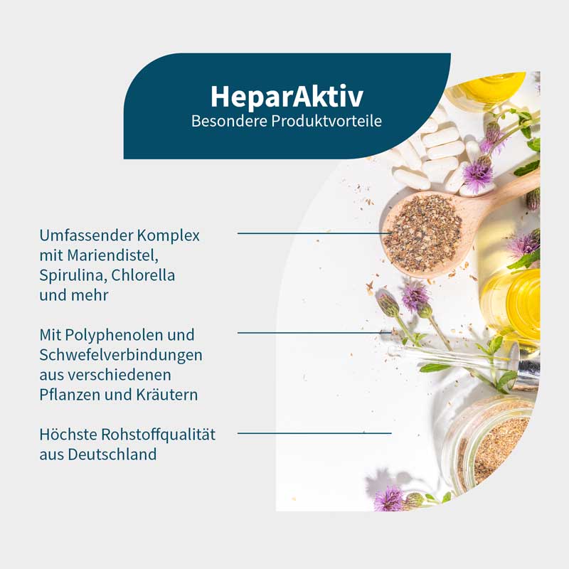 NatuGena HeparAktiv 120 St Kapseln