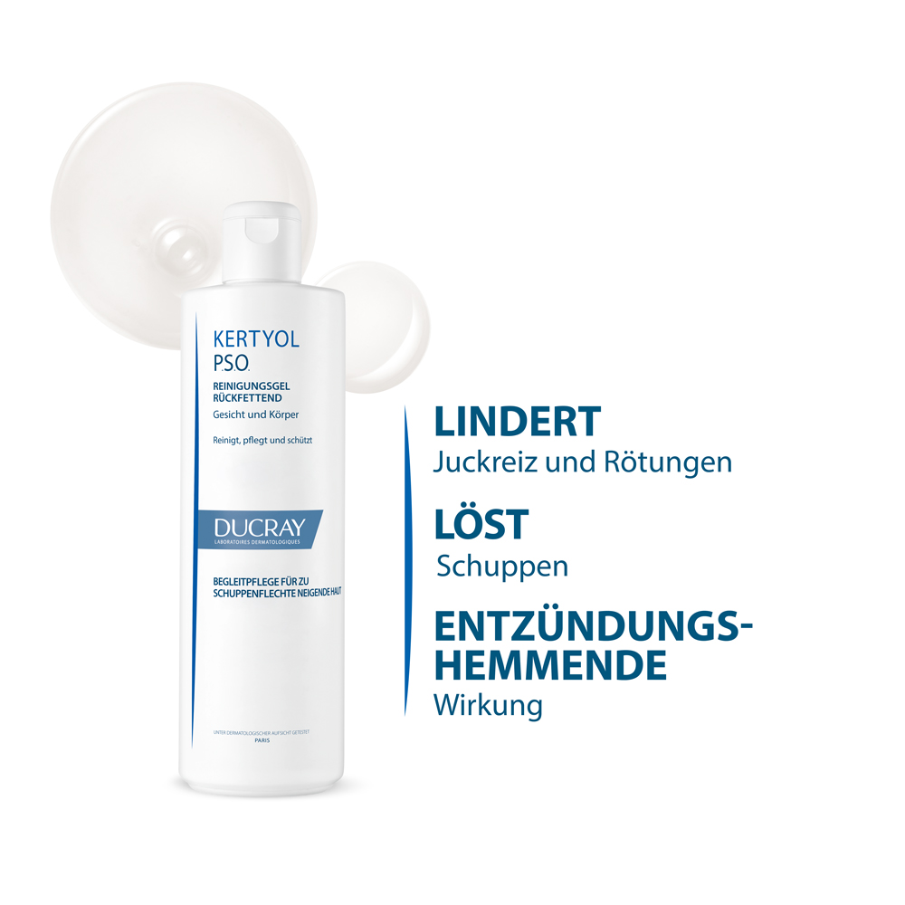 DUCRAY KERTYOL PSO Reinigungsgel 400 ml Gel
