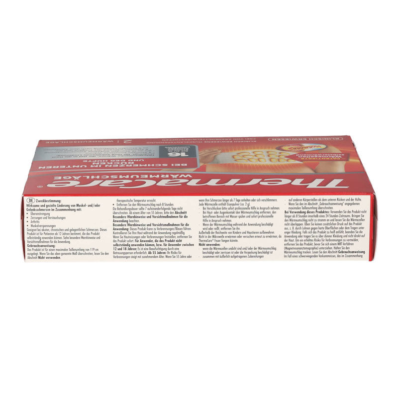 ThermaCare WÄRMEUMSCHLÄGE BEI RÜCKENSCHMERZEN 2 St