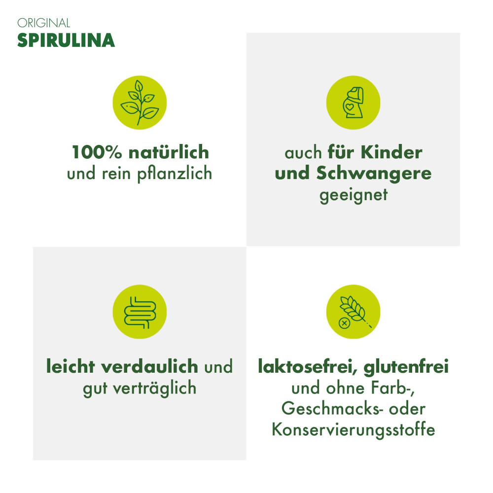 Original Spirulina  480 St Tabletten