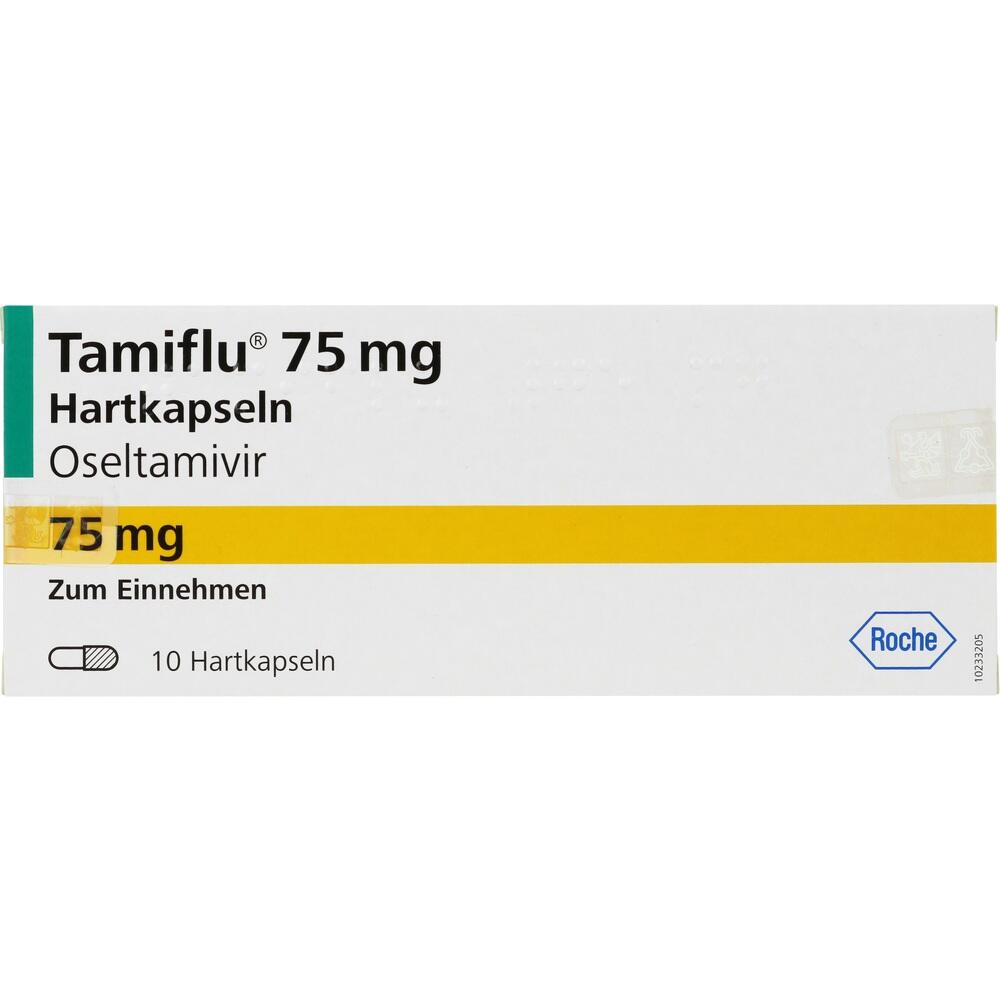 Tamiflu 75mg 10 St Hartkapseln