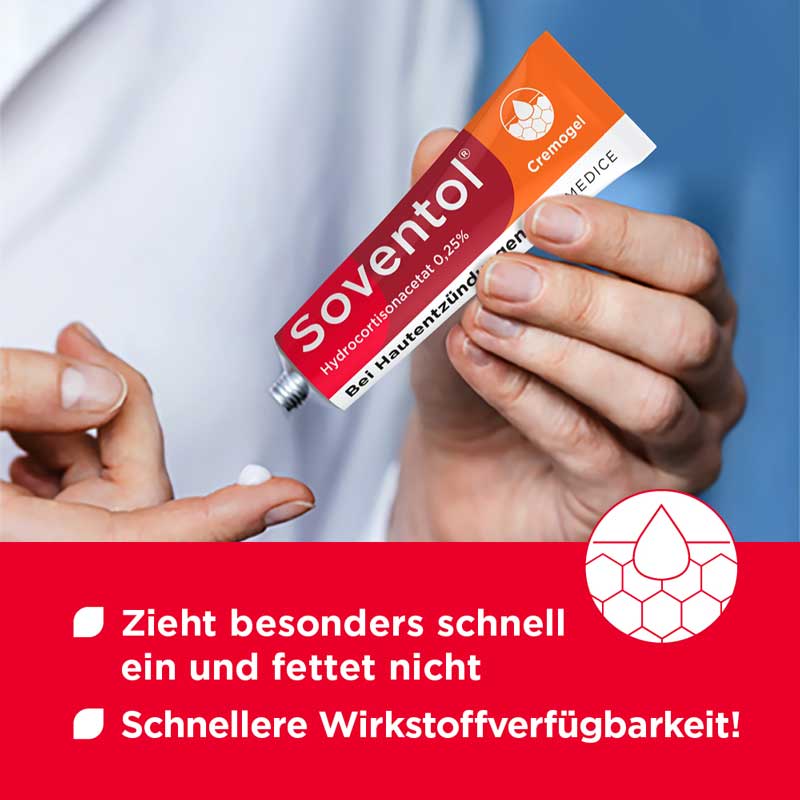 Soventol Hydrocortisonacetat 0,25%  50 g Creme