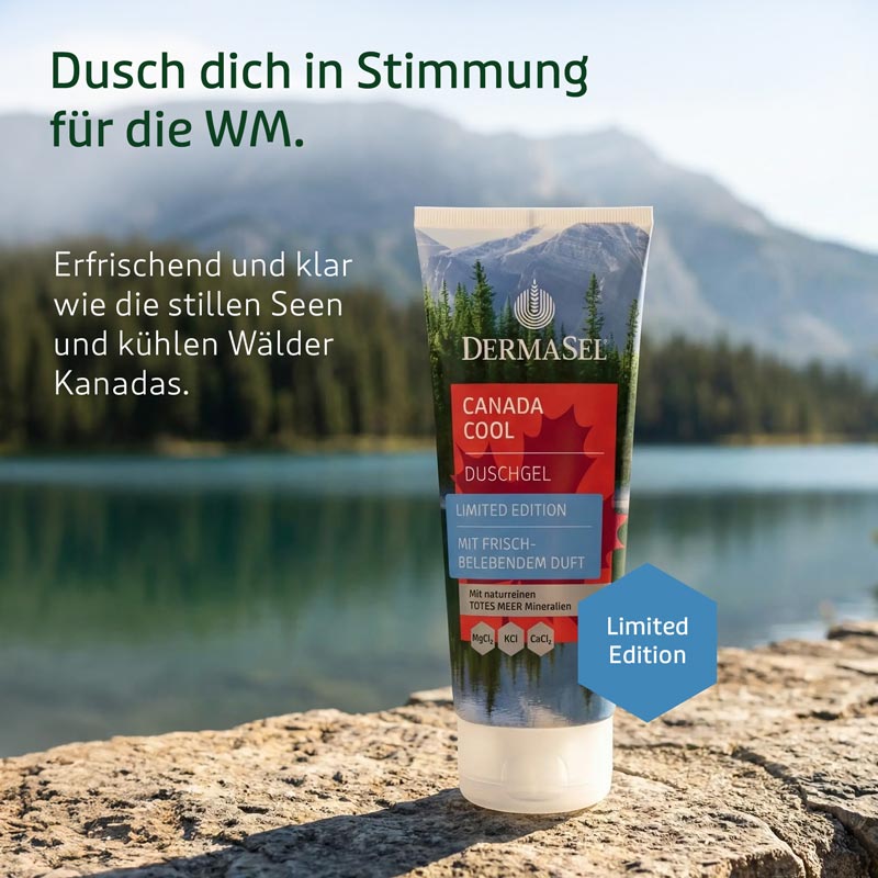 DERMASEL CANADA COOL DUSCHGEL LIMITED EDITION 100 ml Duschgel