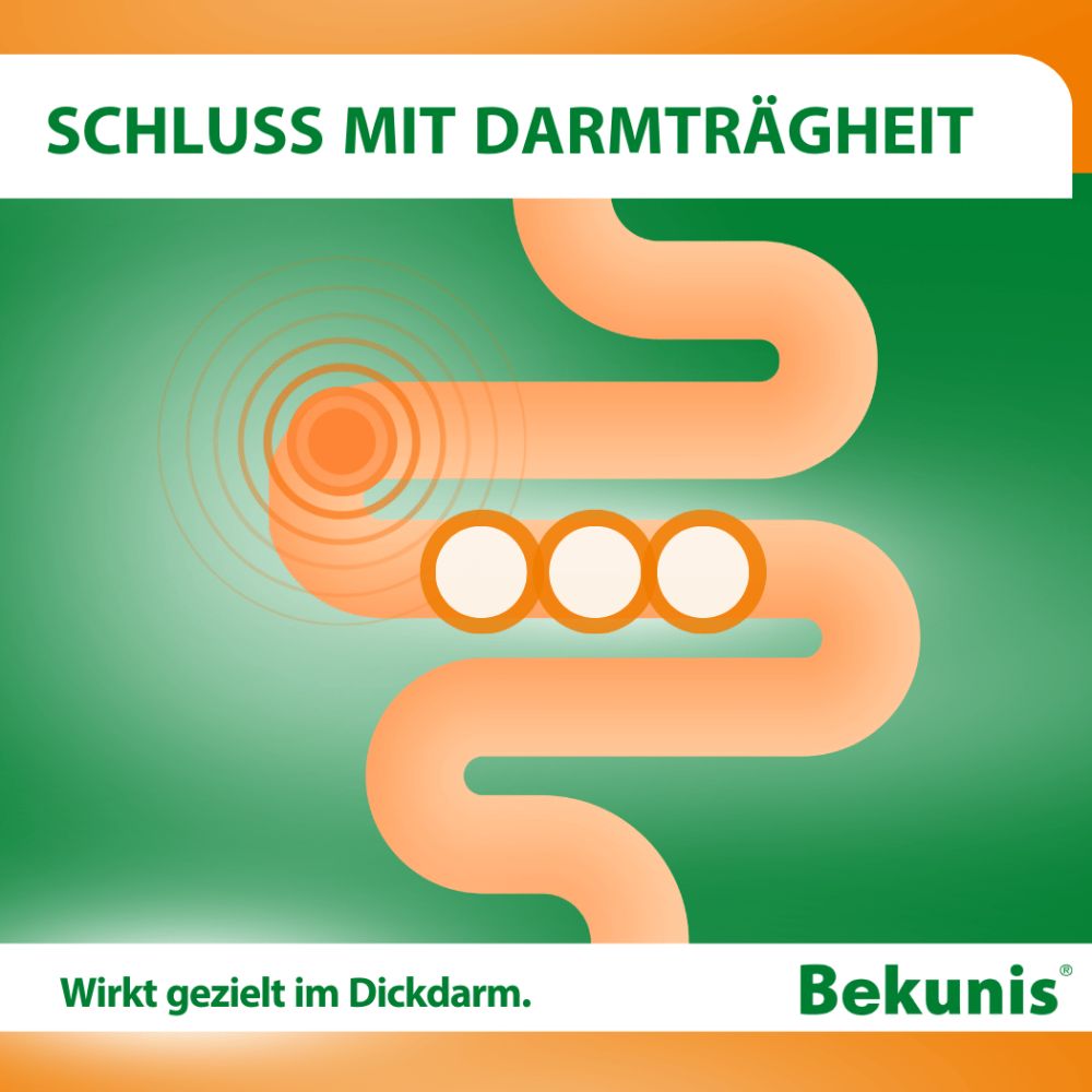 Bekunis Dragees Bisacodyl 5mg 80 St Tabletten magensaftresistent