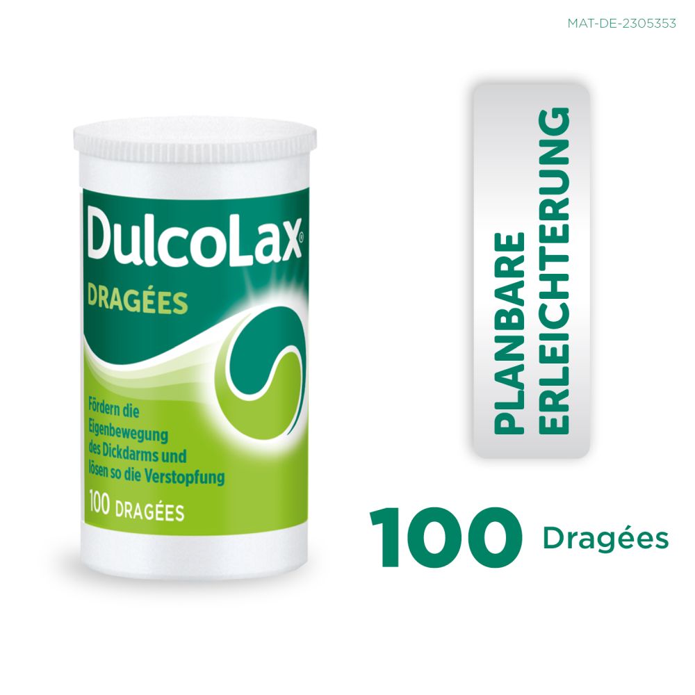 DulcoLax DRAGÉES - Abführmittel bei Verstopfung  100 St Tabletten magensaftresistent