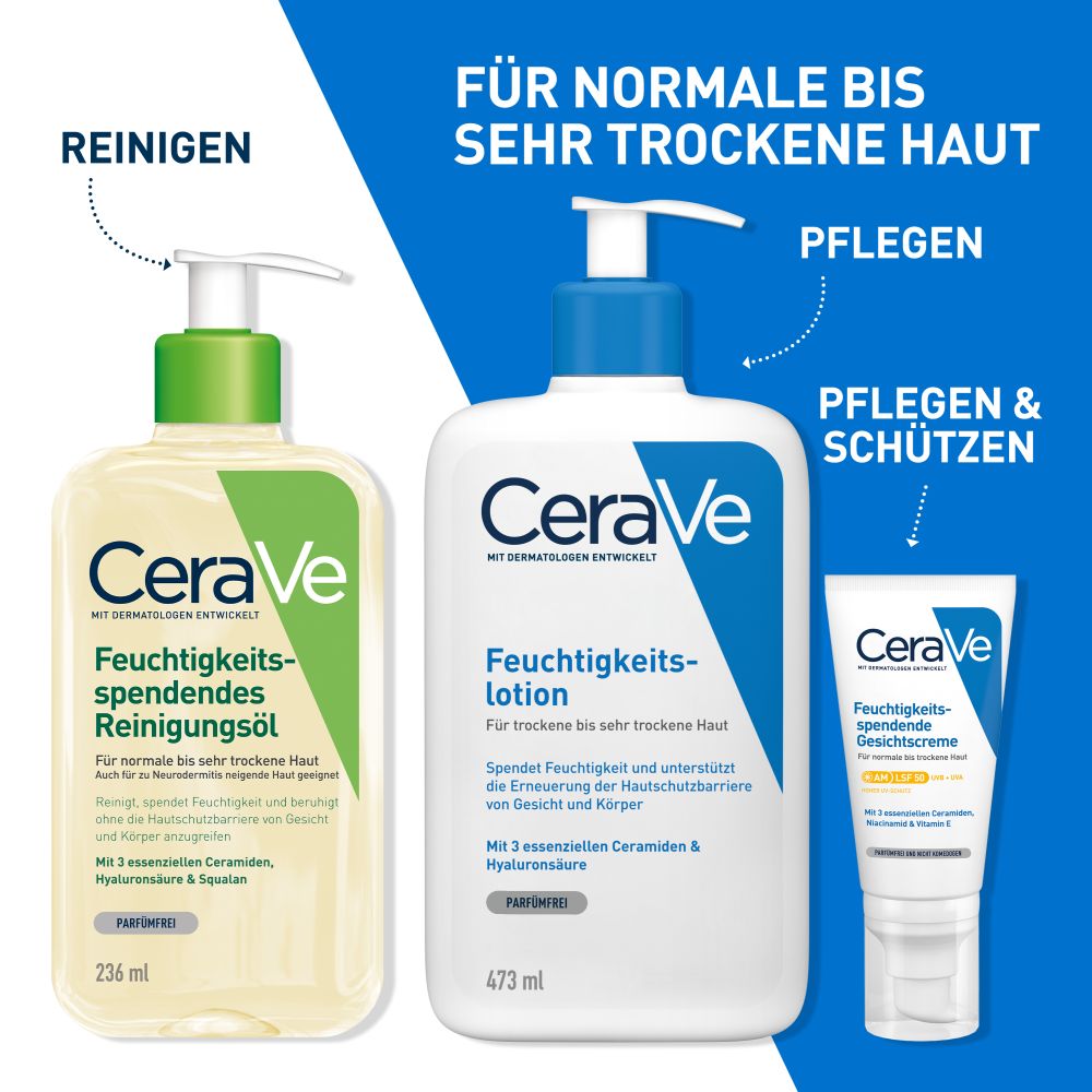 CeraVe Feuchtigkeitsspendendes Reinigungsöl 236 ml Gel