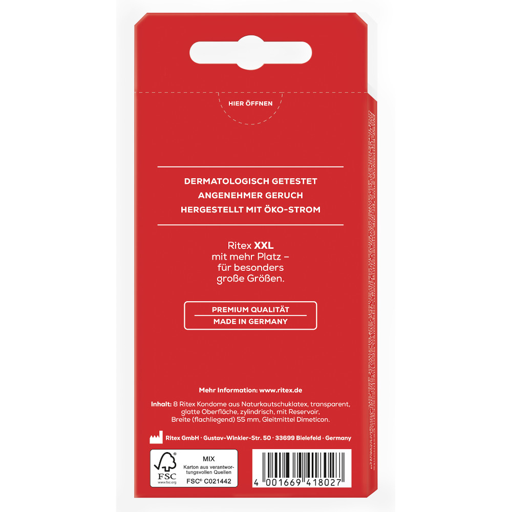 Ritex XXL 8 St Kondome