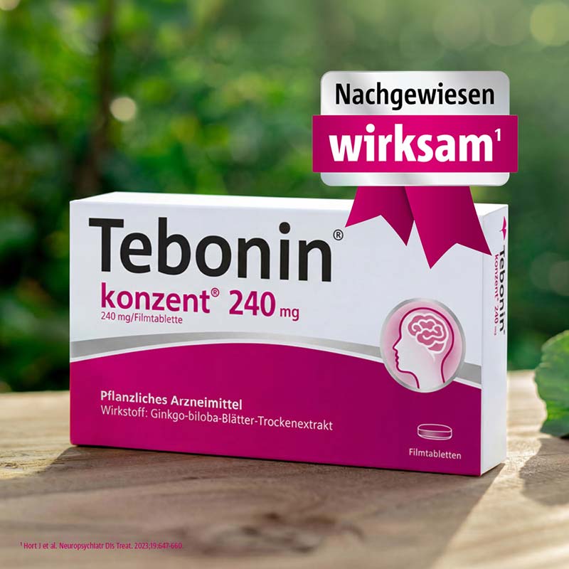 Tebonin konzent 240 mg 80 St Filmtabletten