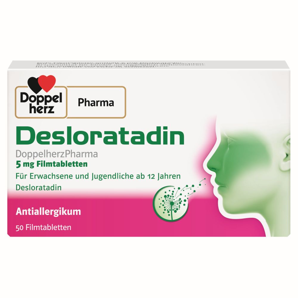 Doppelherz Pharma Desloratadin 5mg 50 St Filmtabletten
